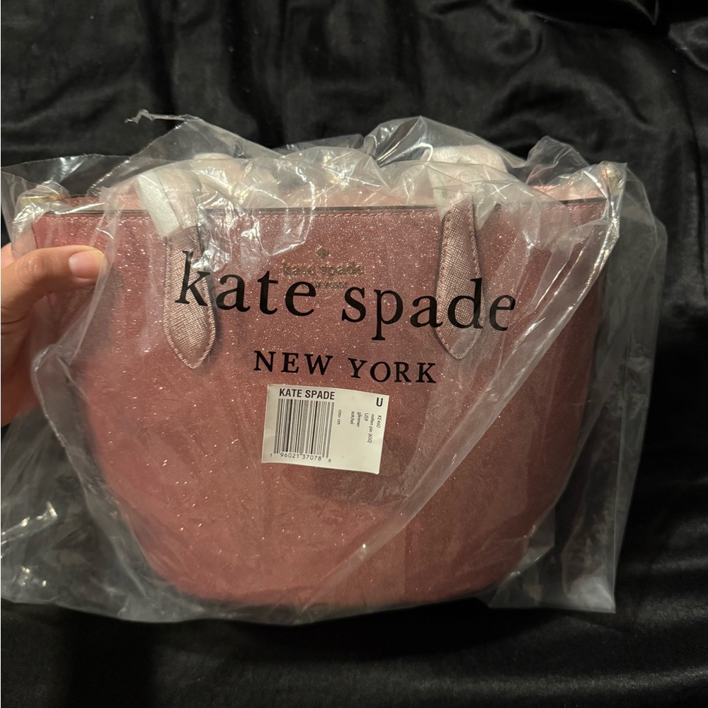 Kate Spade Rose Gold Glitter Handbag